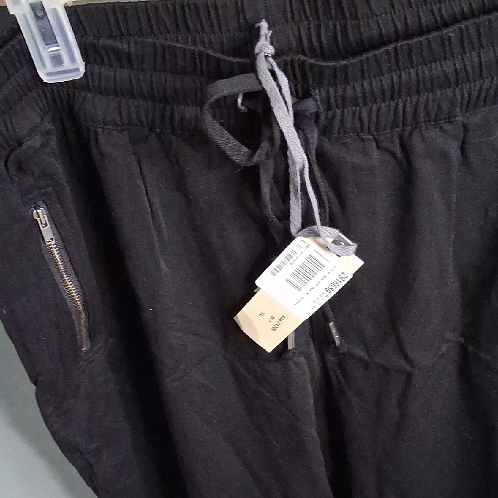 Black Track Pants